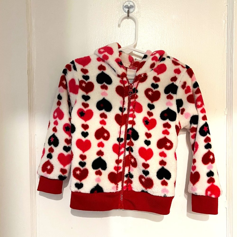 Wonderkids Hooded Zip-Up Sweater – Size 2T